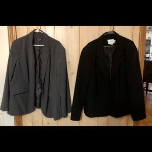 Two Women’s Plus Size Blazer/Business Suit jacket